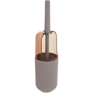 Image de Five Brosse WC Design "Twin" 38cm Taupe