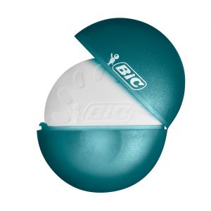 Bic Gomme bulle blanche avec étui protecteur coloris aléatoire