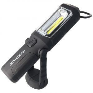 Muzo Lampe de travail LED 3W avec 3 piles alcalines de marque avec aimant, max. 250 lumens