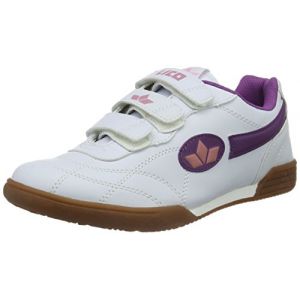 Lico Bernie V Chaussures de Fitness Fille, Bleu Weiss/Lila/Rosa, 30 EU