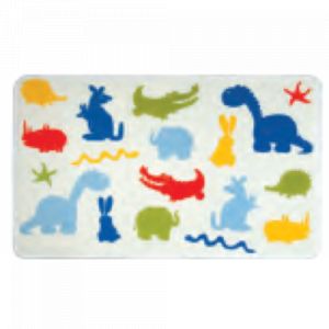 Spirella Tapis de bain - mémoire de forme - 45X75cm - Zoo