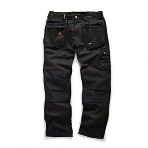 Image de Scruffs Pantalon noir Worker Plus 34R