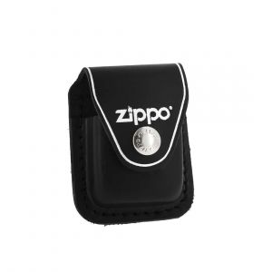 Image de Zippo Etui à clip cuir noir pour briquet