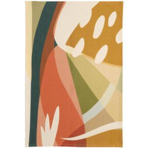 Declikdeco Torchon recycl&eacute; Revao Multico 50 x 70