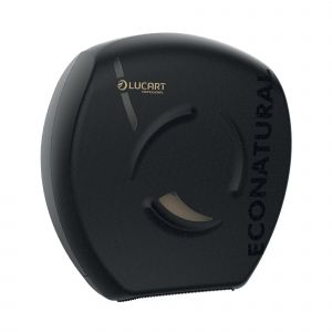 Lucart Distributeur papier toilette EcoNatural noir pour bobines