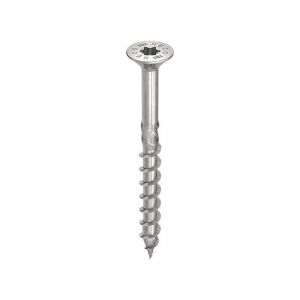 HECO Schrauben Vis HECO-Topix-Plus Inox - Ø4,5x30mm - Tête Fraisée à poches de fraisage - Filetage Partiel - T20 - Boite de 200 - 61694