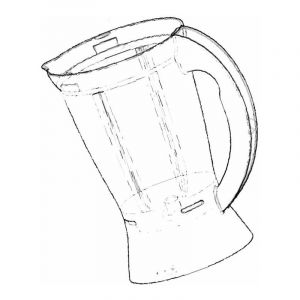 Moulinex Bol blender (mixeur) nu (MS-5975709, SS-989942) Robot ménager