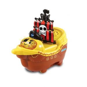Vtech Jouets Bateau Adam Le Pirate des Oceans 2 en 1 : Bain et Hors de l'eau - pour tut tut Marins Musical et Lumineux Garcon