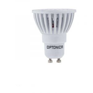 Optonica Spot LED GU10 4W Blanc &eacute;quivalent &agrave; 25W - Blanc Naturel 4500K