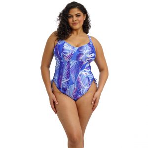 ELOMI maillot de bain 1 pi&egrave;ce sans armatures Maluku Bleu &eacute;lectrique - Taille 95 G/H