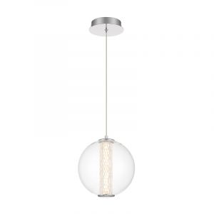 Elstead Lighting Atomo Suspension LED à 1 source lumineuse, QN-ATOMO-1P-PC,