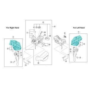 Image de Shimano Support de Capot frontal Dura Ace 7900 (x1)