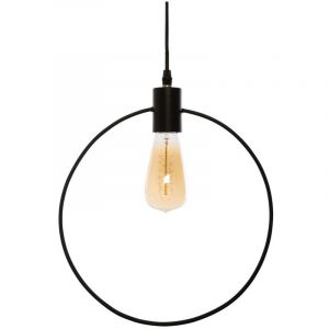 Image de Atmosphera Suspension Design en Métal "Archi" 30cm Noir