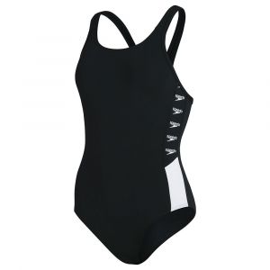 Image de Speedo Boom Logo Splice Muscleback W vêtement running femme Noir - Taille 40