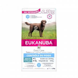 Image de Eukanuba Croquettes - Chien Adult Grandes Races- Weight Control 2,3kg