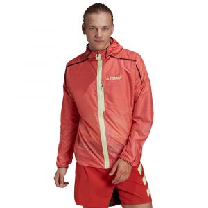 Adidas Veste Coupe-vent Terrex Agravic Windweave Orange, pointure X-Small - Orange - Taille X-Small