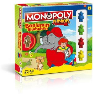 Image de Winning Moves Monopoly Junior Benjamin Blümchen Collector's Edition avec Une Figurine spécial de Benjamin