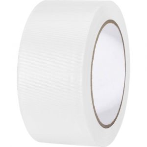 Toolcraft Ruban adhésif PVC 832450W-C blanc (L x l) 33 m x 50 mm caoutchouc 1 rouleau(x)