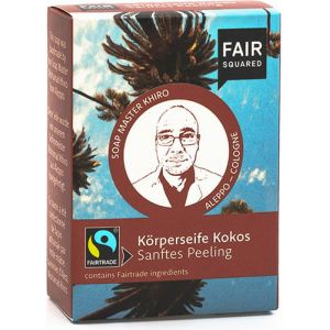 Fair Squared Coconut Body Soap Peeling