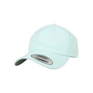 Flexfit 6245PT - Unisexe Casquette papa en serg&eacute; de coton peau de p&ecirc;che Diamond Blue