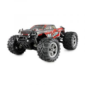 Amewi Véhicule M-Land Monstertruck 48km/h 4WD 1/16 RTR- Rouge
