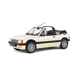 Solido Voiture Miniature de Collection 1-18 - PEUGEOT 205 CTI MK1 - 1989 - White - 1806202
