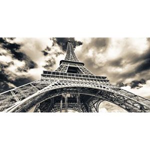 HOMEMANIA Tableau Tour Eiffel 63 60 x 120 x 3 cm