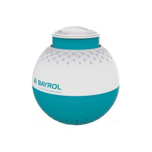 Bayrol Doseur Flottant pour tablettes de Chlore de 200 g/250 g - avec indicateur de Niveau à Vide et Ouverture de Dosage réglable avec 5 Niveaux - Fermeture à enclenchement pour Une sécurité Accrue.