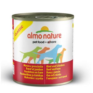 Image de Almo Nature Classic pour chien - b%u0153uf, jambon (290 g)