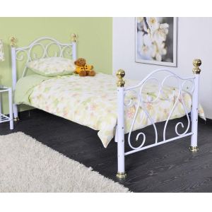 Lit Blanc Metal Comparer 774 Offres