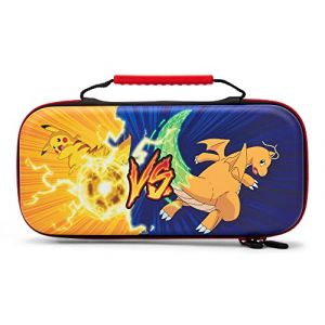 PowerA Protection Case for Nintendo Switch - OLED Model, Nintendo Switch and Nintendo Switch Lite - Pokémon: Pikachu vs. Dragonite