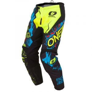 O'neal Pantalon cross Element Villain jaune fluo - 40