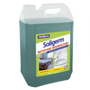 Solipro Nettoyant désinfectant Soligerm Eucalyptus - Bidon 5 litres