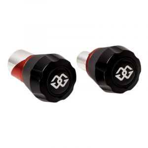 Image de Protection d'axe de roue avant noir/rouge Gilles Tooling Suzuki GSX-S