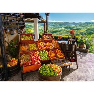 Ravensburger Puzzle 500 pi&egrave;ces : March&eacute; de fruits et l&eacute;gumes, Croatie