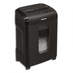 Fellowes Destructeur de documents Powershred 10M - sécurité P-5 - 10 feuilles - corbeille 19 litres