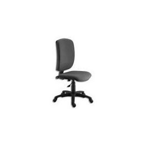 Image de SIEDLE Chaise dactylo Kilima avec haut dossier en tissu