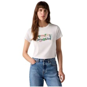 Levi's Femme The Perfect Tee T-Shirt, Coloring Book Dahlia, XS