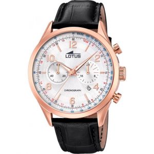 Lotus L18558 - Montre pour homme avec bracelet en cuir