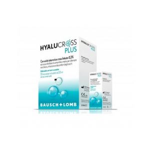 Bausch & Lomb Hyalucross Plus Colirio Esteril 20uds