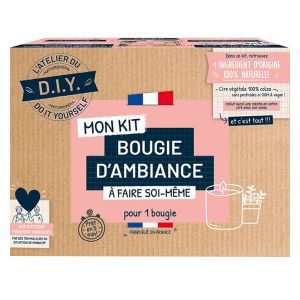 Image de L atelier du diy - petits kits 100% naturels ecocert - kit bougie 100% v&eacute;g&eacute;tale x1