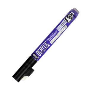 Pebeo Marqueur peinture Acrylic Marker - Pointe Biseautée 4 mm - Violet