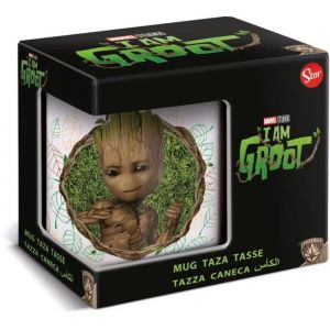 Image de Stor Young Adult - Marvel - Mug Céramique en Boîte cadeau Groot - 325 ML