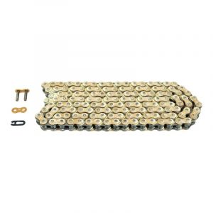 Chaine moto afam 428 112 maillons mx racing or (a428mx-g 112l)