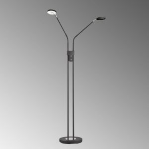 Easy by FHL Luna Lampadaire LED avec variateur et CCT à 2 sources lumineuses, 840038,