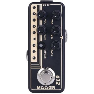 Mooer Micro Preamp 012 US Gold 100 pédale overdrive