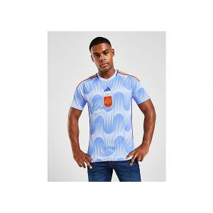 Adidas Espagne Maillot Extérieur Coupe du Monde 2022, pointure Small - Bleu - Taille Small