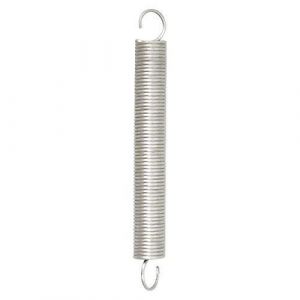 Chapuis Set de 3 Pièces de Ressorts de Tension avec Crochets Ressorts en Acier Galvanisé, Ressorts à Double Crochet, Ressorts de Traction Spirale, Ø fil 0,8 mm - Longueur 18 mm