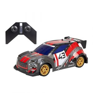 Silverlit Voiture Télécommandée Rally XTR – Vitesse 20 km/h – 1:14ème – Direction Dynamique – 2,4 GHz, Portée 25m – Batterie Rechargeable USB – Jouet RC Intérieur/Extérieur Enfant dès 8 Ans