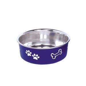 Gamelles pour chien inox antidérapante Nobby Pet Fusion